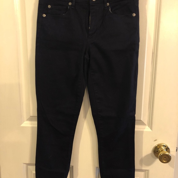 Gap 1969 TRUE skinny pant (navy) - Picture 2 of 5